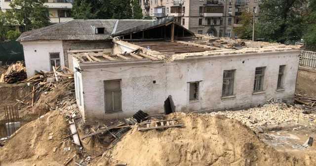 Казанський: Вночі у Києві було знищено чергову пам’ятку архітектури – будинок Барбана 1891 року