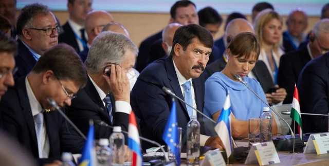 Президент Венгрии на "Крымской платформе" осудил языковой закон в Украине