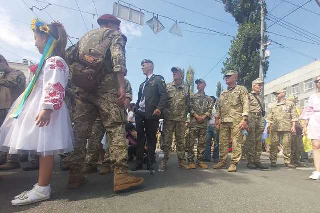 В Киеве стартовал Марш защитников Украины
