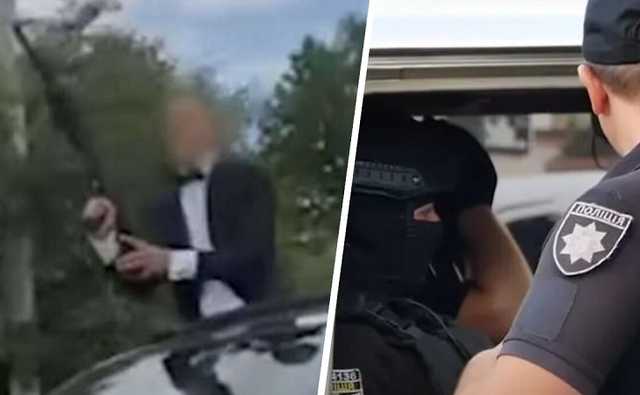 Жених открыл стрельбу на собственной свадьбе