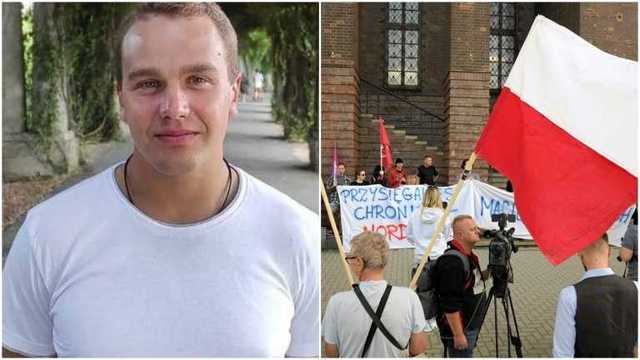 "Остановите убийц из полиции": в Польше требовали честно расследовать смерть украинца Никифоренко