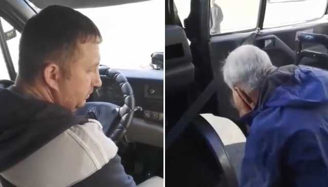 Обматерил и ударил дверью по голове: в Запорожье маршрутчик набросился на пенсионера