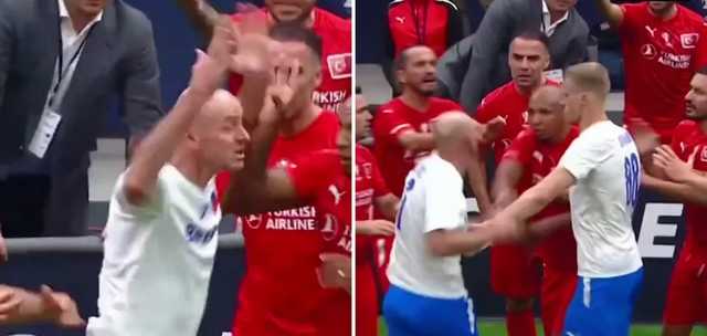 Легендарный Виктор Онопко спровоцировал драку и бросился убегать