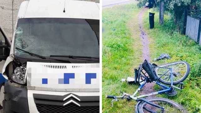 На Прикарпатье мужчина насмерть сбил велосипедиста и скрылся