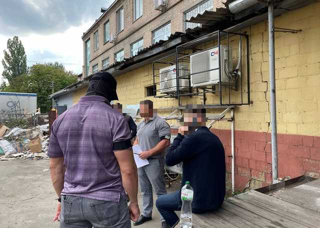 In Kyiv, a group of fiscal anti-corruption officers was detained