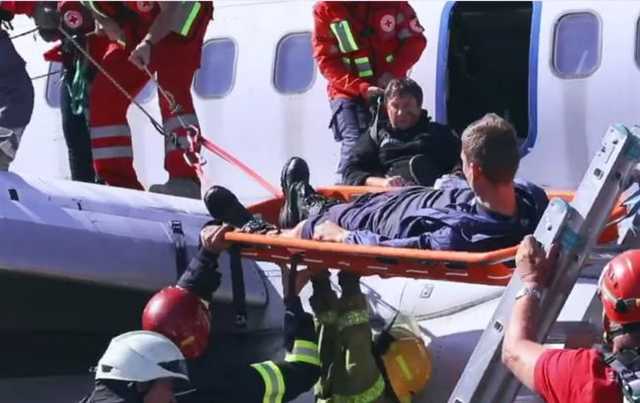 В аэропорту "Борисполь" прошли масштабные учения