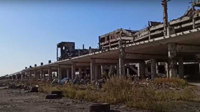 Дончане показали свежее видео донецкого аэропорта: «Смотрю и плачу»