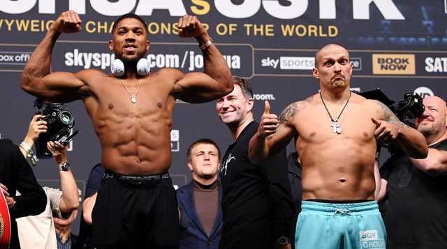 Стадион в Лондоне освистал гимн Украины перед боем Усик – Джошуа