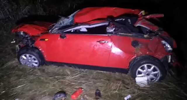 В Киеве авто снесло отбойник и вылетело в кювет, погиб мужчина