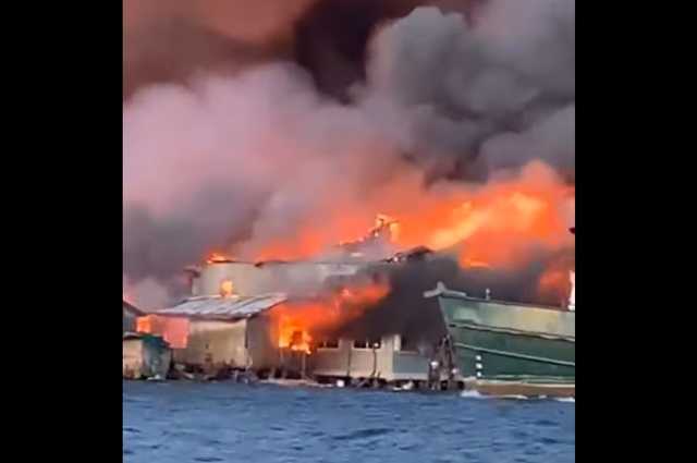 Остров в Карибах охватил огонь: уничтожены более 200 домов