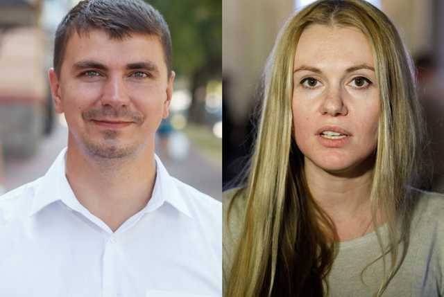 Нардеп Скороход попрощалась поцелуем с Антоном Поляковым