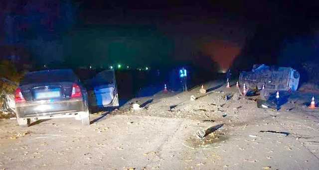 На Полтавщине авто вылетело на встречку и устроило ДТП, есть погибший