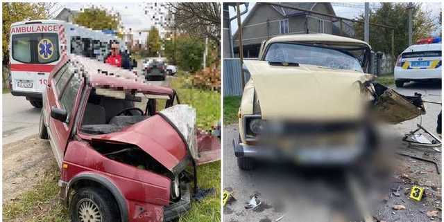 Авто превратились в лом: в Черновцах столкнулись легковушки, есть пострадавшие