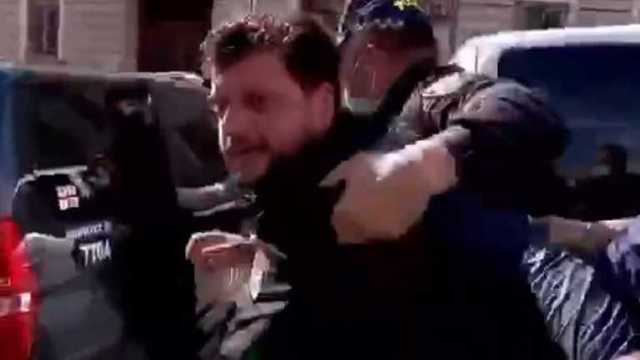 В Тбилиси акция протеста в поддержку Саакашвили закончилась задержаниями