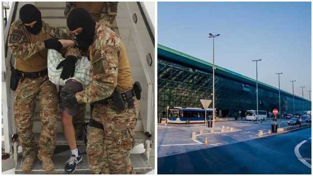 Двое украинцев подрались в самолете из Харькова в Краков: одного вывели в наручниках