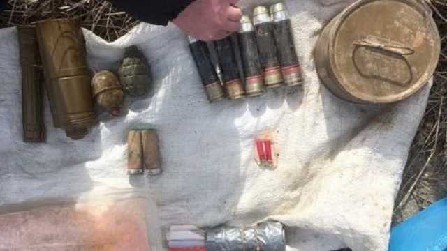 В Луганской области выявили схрон с боеприпасами