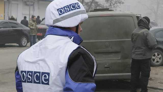 В Донецке сняли блокаду офиса ОБСЕ