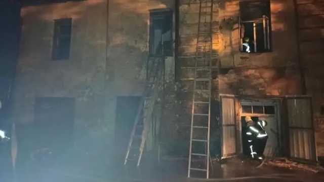 В центре Киева ночью загорелся памятник архитектуры