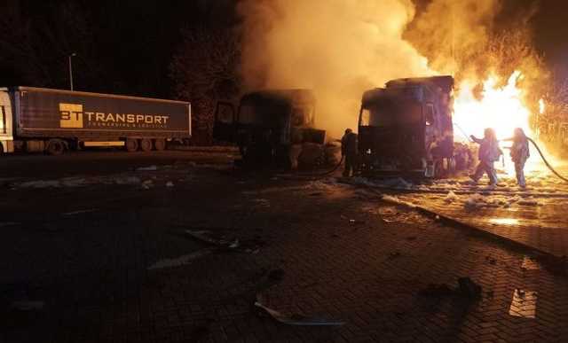 На автозаправке в Харьковской области произошел масштабный пожар