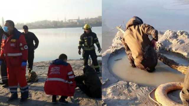 На Днепропетровщине подросток застрял в сыпучем песке