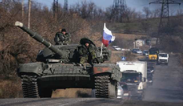 Росія направила на окупований Донбас бронетехніку і запас снарядів для важкої артилерії