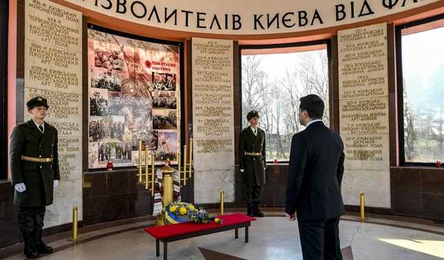 Никогда не забудем, какой ценой Киев был освобожден от нацистских оккупантов, - Зеленский