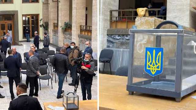 Неизвестный "заминировал" Закарпатский облсовет в день выбора нового председателя