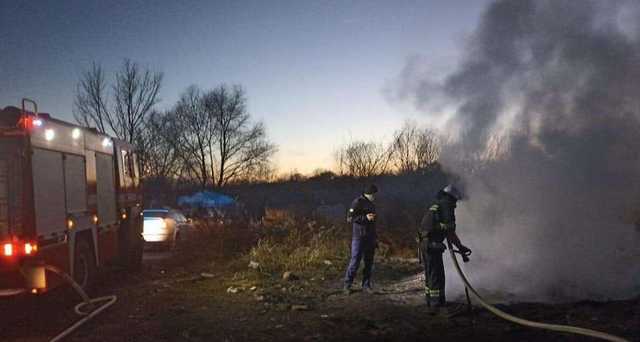 Во львовском таборе ромов заживо сгорел годовалый ребенок