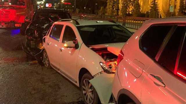 Массовое ДТП с травмированным полицейским в Киеве: пьяному водителю объявили о подозрении