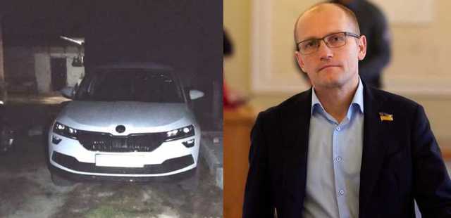 На Ровненщине подожгли автомобиль нардепа от "Слуги народа"