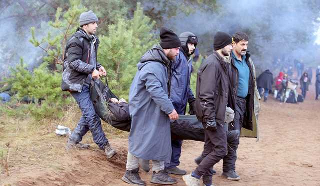 У границы с Беларусью найдено тело сирийского мигранта, - польская полиция