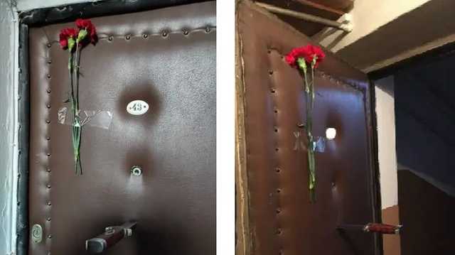 Киевскому активисту-противнику неконтролируемых застроек воткнули в дверь квартиры нож и две гвоздики