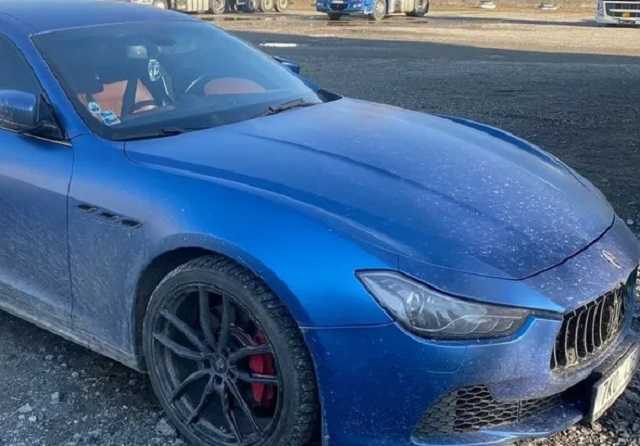 Таможня отобрала у безработного украинца Maserati за более, чем 600 тысяч