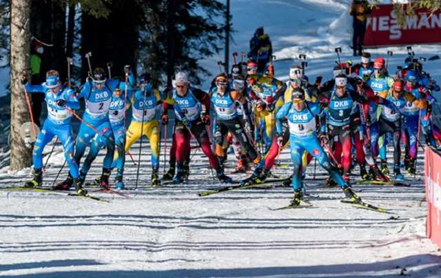 Украина стартовала на Кубке мира по биатлону