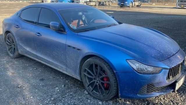 У жителя Закарпатья таможня забрала Maserati Ghibli