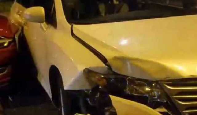 В центре Киева водитель устроил гонки с полицией и разбил 4 машины