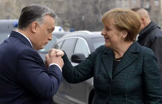 Орбан в прощальном письме Меркель впервые назвал ситуацию на Донбассе российско-украинской войной