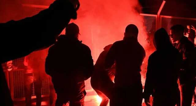 Фанаты "Динамо" устроили драку перед матчем с "Бенфикой" в Лиге чемпионов