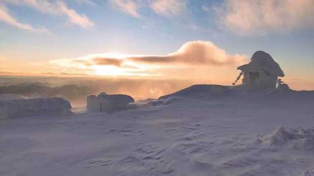 В Карпатах до метра снега и -21 градус: есть угроза схождения лавин