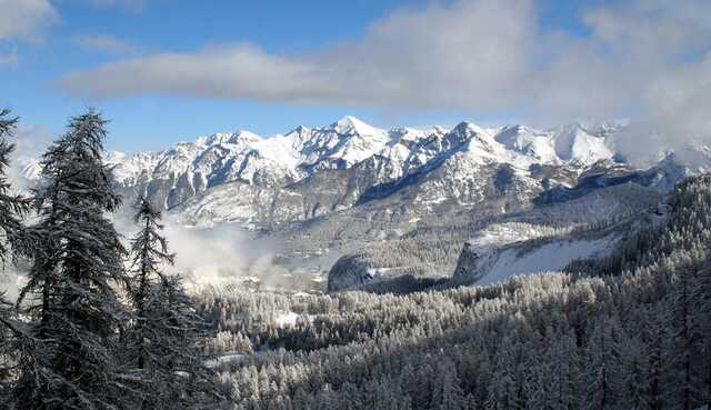 Карпаты накрыла метель: ситуация в горах