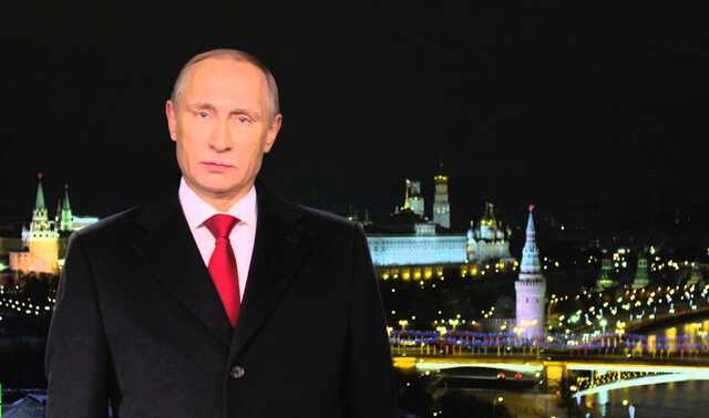 Опубликовано видео новогоднего поздравления Путина
