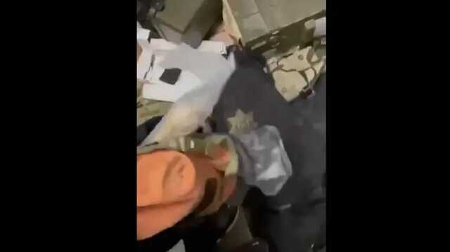 Появилось видео, как на улицах Алматы протестующие разбирают захваченное оружие