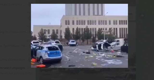 Протесты в Казахстане: повреждена спецтехника силовиков в Алматы