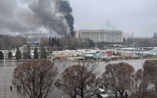 Появилось видео последствий погромов мародеров в Алматы