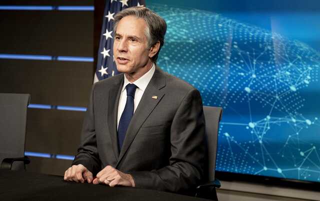 Блинкен напомнил, что в Украину и Грузию вторглась Россия, а не НАТО