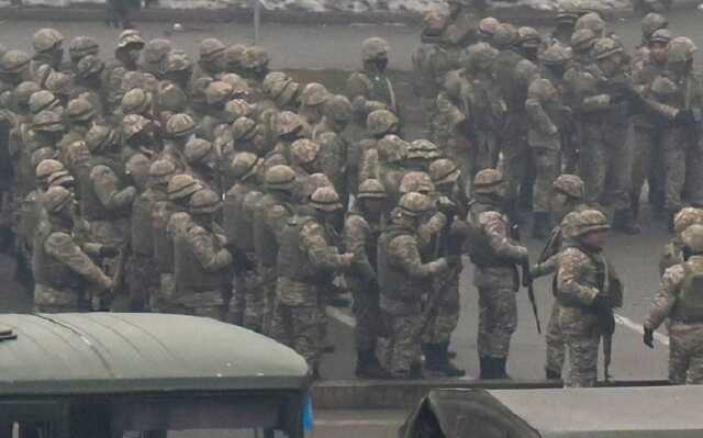 В Кремле назвали официальное количество "миротворцев" ОДКБ в Казахстане