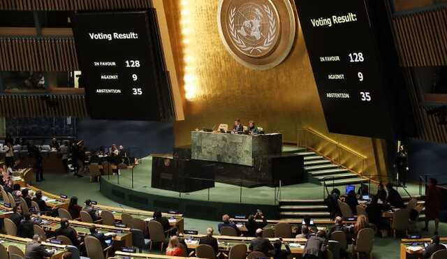 Генассамблея ООН лишила права голоса ряд стран
