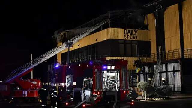 В Николаеве ночью горел ресторан