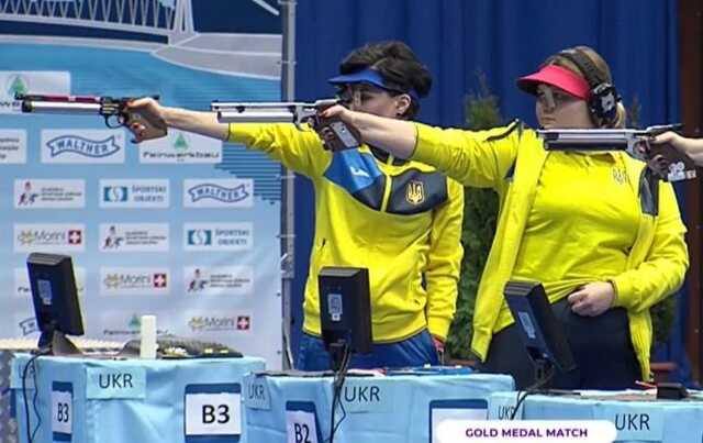 Украинские стрелки завоевали три медали на Гран-при в Осиеке