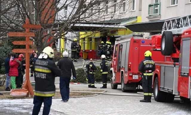 В Будапеште произошел пожар в больнице: есть погибший, десятки людей эвакуировали